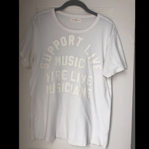 Support Live Music Hire Live Musicians Tee